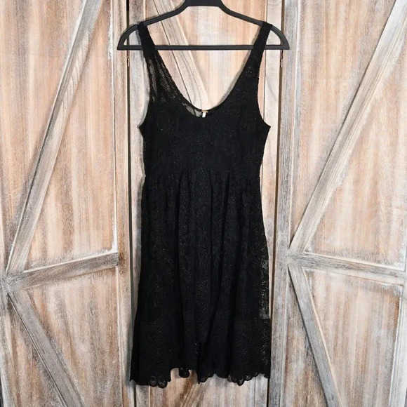 Free People Kristal Lace Salinas Foil Print Dress - Picture 6 of 10